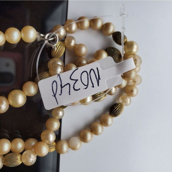 Titanics memory Antique aged coated dinner necklace N0340 - Picture 3 of 3